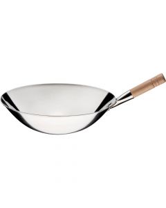 Patelnia WOK stal polerowana Ø 40 cm