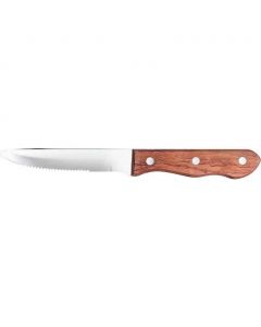 Nóż do steków Jumbo z drewnianą rączką 12 cm