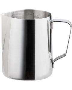 Dzbanek stalowy do spieniania mleka z miarką, V 0.58 l