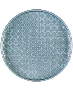 Talerz płytki Marrakesz, kolor szaroniebieski 26 cm