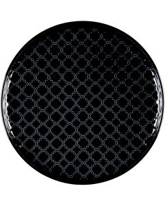 Talerz płytki Marrakesz, kolor czarny 17,5 cm