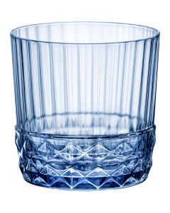 Szklanka niska America' 20 s, sapphire blue 300 ml