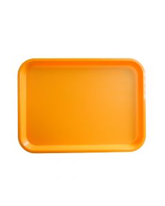 Taca Fast Food z polipropylenu wym. 30,5x 41,5 cm, kolor pomarańczowy