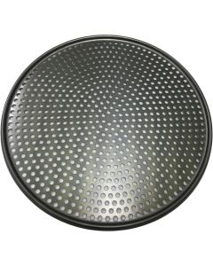 Blacha do pizzy, aluminiowa, anodowana, perforowana Ø 400 mm
