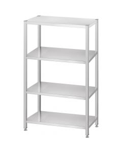 Regał magazynowy,półki pełne 1000x500x1800 skręcany