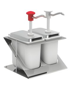 Dyspozytor do sosów podwójny, V 2x2l