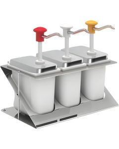 Dyspozytor do sosów potrójny, V 3x2l