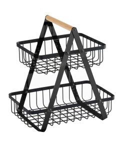 Koszyk do serwowania, 2 - poziomowy