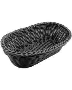 Koszyk uniwersalny z polipropylenu, czarny, 230x115x75 mm