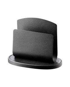 Serwetnik stalowy, czarny