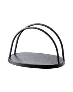 Serwetnik stalowy, drut, czarny