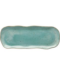 Półmisek - taca Stone Age, kolor morski 35 cm