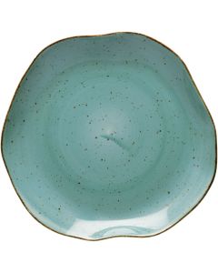 Talerz płytki Stone Age, kolor morski Ø 25 cm