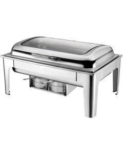 Podgrzewacz uchylny, przeszklona pokrywa, GN 1/1