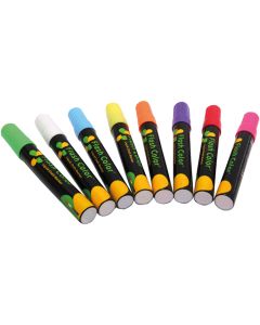 Zestaw 8 kolorowych markerów kredowych