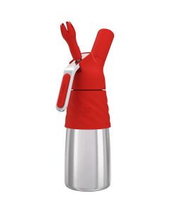 Syfon do bitej śmietany, iSi, Creative Whip, Standard, czerwony, V 0.5l