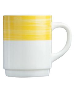 Kubek z uchem poj. 250ml Brush Arcoroc żółty