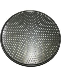 Blacha do pizzy, aluminiowa, anodowana, perforowana Ø 450 mm