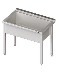 Stół z basenem 1-komorowym spawany 1000x600x850 mm h=300 mm