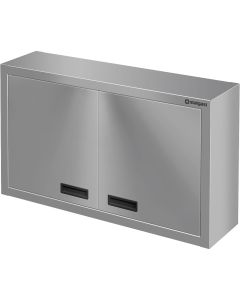 Szafka stalowa wisząca, drzwi skrzydłowe, 1200x400x600 mm