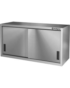 Szafka stalowa wisząca, drzwi suwane, 1200x300x600 mm