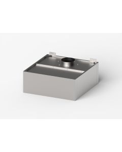 Okap skrzyniowy, skręcany, Gredil, 1010x1000x400 mm