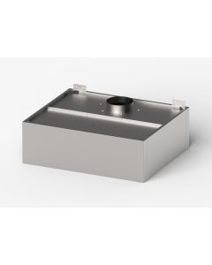 Okap skrzyniowy, skręcany, Gredil, 1210x1000x400 mm