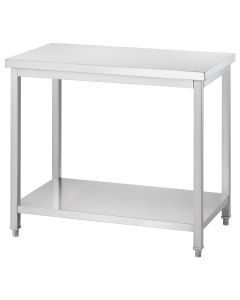 Stół centralny z półką 800x700x850 mm skręcany