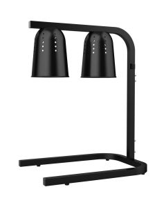 Lampa do podgrzewania potraw stojąca, czarna, P 0.5 kW