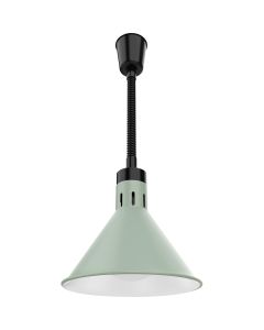 Lampa do podgrzewania potraw wisząca, zielona, P 0.25 kW