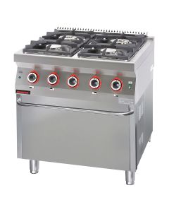 Kuchnia gazowa 4-palnikowa z piekarnikiem gazowym - linia 700