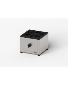 Taboret gazowy pojedynczy, 450x450, 7.5 kW, G20/20 mbar, Gredil