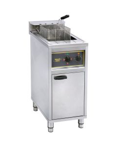 Frytownica wolnostojąca, z szafką, 1-komorowa, V 16 l, P 12 kW