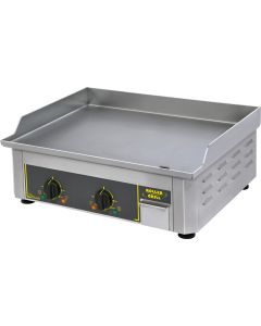 Płyta grillowa gładka ze stali nierdzewnej, elektryczna, P 3.5 kW