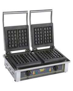 Gofrownica podwójna, wzór BRUSSELS, P 2 x 1.6 kW