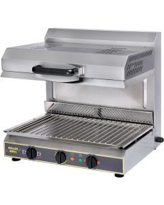 Salamander z ruchomą głowicą, kwarcowe grzałki, wykrywanie talerzy, P 3 kW, U 230 V