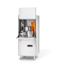 Zmywarka do garnków i tac, dozownik płynu myjącego, pompa zrzutowa, pompa wspomagająca płukanie, P 12.2 kW, U 400 V