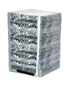 Pokrowiec na kosze, raki do szkła, H 762 mm