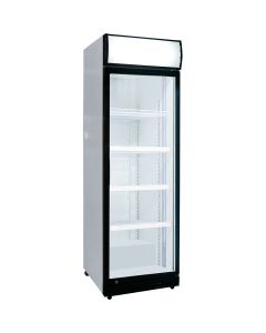 Szafa chłodnicza przeszklona, 1-drzwiowa, V 386 l