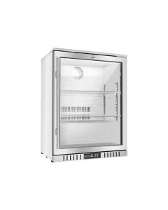 Barowa witryna chłodnicza, stalowa, 1-drzwiowa, V 133 l