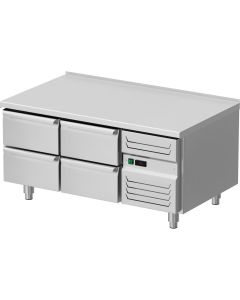Podstawa chłodnicza, 1200x700x600 mm, 4 szuflady GN 1/1