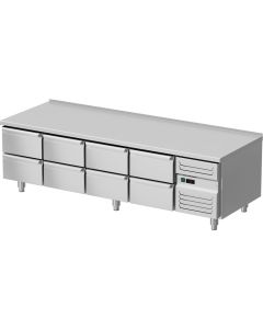 Podstawa chłodnicza, 2000x700x600 mm, 8 szuflad GN 1/1