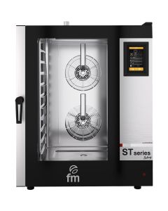 Piec konwekcyjno-parowy, piekarniczy z systemem mycia, ST-Bakery, dotykowy, 10x(600x400), P 15.6 kW