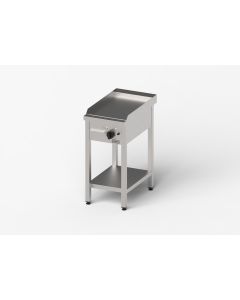 Płyta grillowa elektryczna, gładka, Gredil, 400x700x850 mm, P 4.0 kW, U 400 V