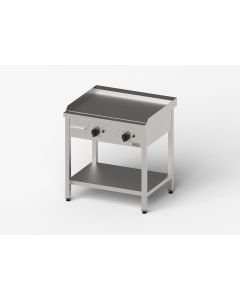 Płyta grillowa elektryczna, gładka, Gredil, 800x700x850 mm, P 8.1 kW, U 400 V