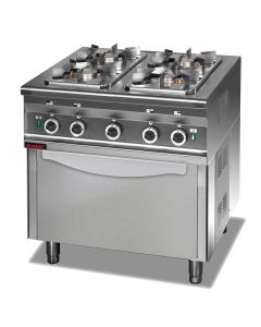 kuchnia gazowa z piekarnikiem elektrycznym eco kromet