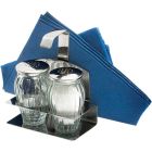 zestaw do przypraw z serwetnikiem