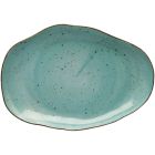 Talerz płytki Stone Age, kolor morski Ø 21 cm