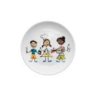 Talerz płytki - zestaw Przedszkolny II Ø 16,5 cm
