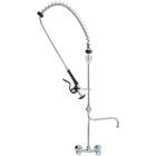 napełniacz z wylewka i spryskiwaczem montowany do ściany,napełniacz z wylewką